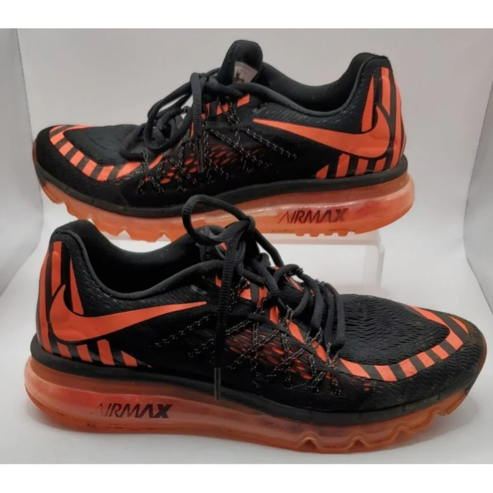 Nike Air‎ Max Womens Sz. 8.5 NR Black/Lava 746683-011